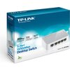 Switch TP-Link TL-SF1005D, 5-Port RJ45 10/100Mbps desktop switch, Fanless, Auto Negotiation/Auto MDI/MDIX, Plastic case