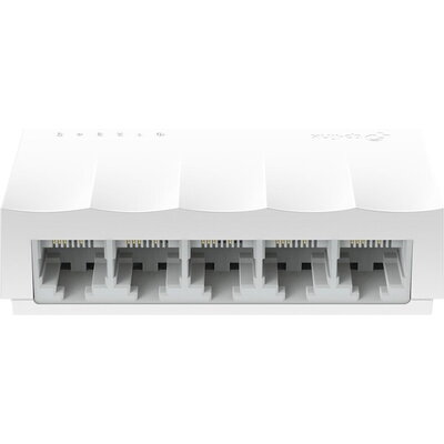 TP-Link LiteWave 5-Port 10/100Mbps Desktop Switch, 5 10/100Mbps RJ45 Ports, Desktop Plastic Case, Green Ethernet technology