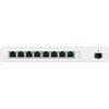 Ubiquity Switch (8) GbE RJ45 ports with 27V passive PoE output,1 SFP port