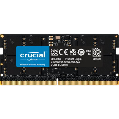 Crucial 32GB DDR5-5600 SODIMM CL46 (16Gbit) Tray