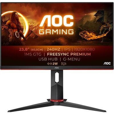 AOC 24G2ZU/BK - 24" FHD TN 240Hz