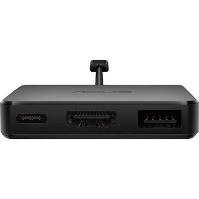 ASUS DC100 USB-C Mini Dock compact and lightweight HDMI 4K USB Type-A USB Type-C 100W PD passthrough ASUS DC100 USB-C Mini Dock compact and lightweight HDMI 4K USB Type-A USB Type-C 100W PD passthrough