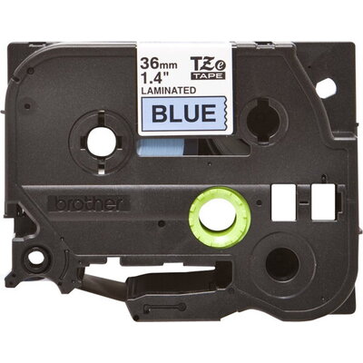 BROTHER P-Touch TZE-561 black on blue 36mm