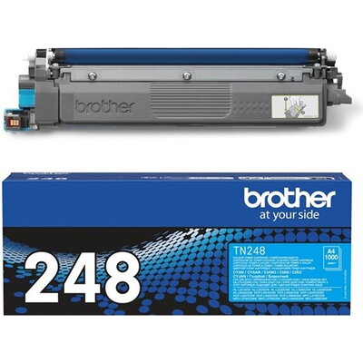 BROTHER TN248C Cyan Toner Cartridge ISO Yield 1.000 pages