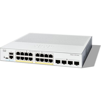 CISCO Catalyst 1300 16-port GE PoE 4x10G SFP+ (P)