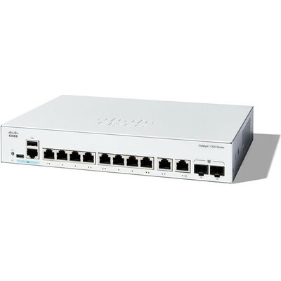 CISCO Catalyst 1300 8-port GE Ext PS 2x1G Combo