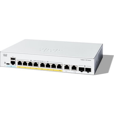 CISCO Catalyst 1300 8-port GE PoE Ext PS 2x1G Combo