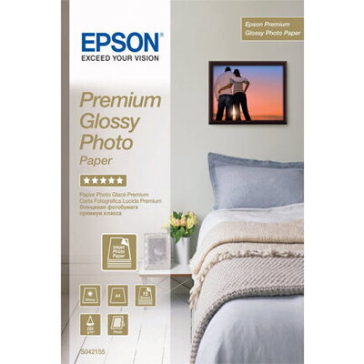 EPSON Premium Glossy S042155 - hartie foto A4 15coli 255g/m2