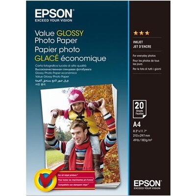 EPSON Value Photo Paper A4 20 sheets