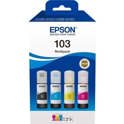 EPSON Ink Cartridge 103 EcoTank 4-colour Multipack L3110 L3111 L3150 L3151