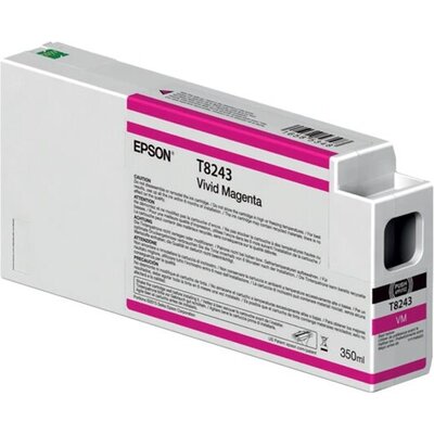 EPSON Singlepack Vivid Magenta T824300 UltraChrome HDX/HD 350ml