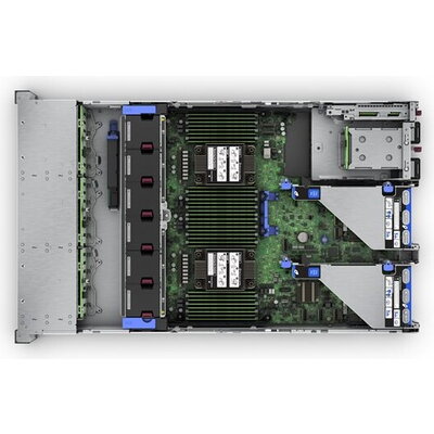 HPE ProLiant DL380 Gen11 Intel Xeon Silver 4510 2.4GHz 12c 8SFF 2x32GB 1GbE MR408i-o 2x480GB SATA SSD 2x1000W Server (P)