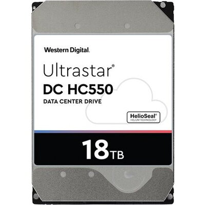 WESTERN DIGITAL Ultrastar DC HC550 3.5inch 26.1MM 18000GB 512MB 7200RPM SAS ULTRA 512E SE P3