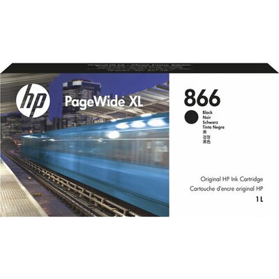 HP 866 1L Black PageWide XL Ink Crtg