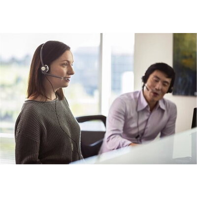 HP Poly EncorePro 720 Binaural Headset +Quick Disconnect EMEA-INTL English Loc-Euro plug