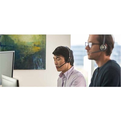 HP Poly EncorePro 525-M EncorePro 500 series headset on-ear wired active noise cancelling USB-A black Certified for Microsoft Te HP Poly EncorePro 525-M EncorePro 500 series headset on-ear wired active noise cancelling USB-A black Certified for Microsoft Te