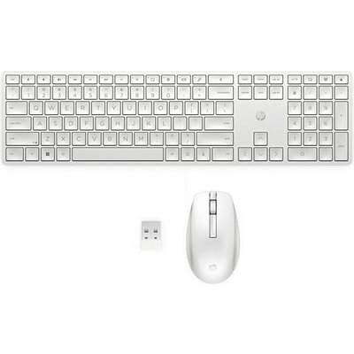 HP 655 White Wireless Keyboard and Mouse Combo HP 655 White Wireless Keyboard and Mouse Combo