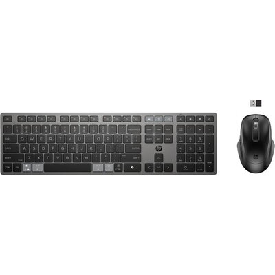 HP 725 Multi-Device Rechargeable Wireless Keyboard and Mouse Combo EURO (EU)