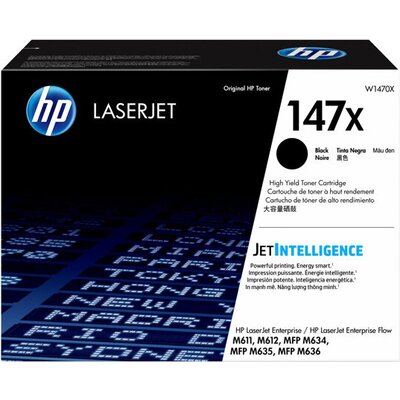 HP 147X Black LaserJet Toner Cartridge 25.200 pages