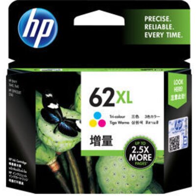 HP 62XL Tri-color Ink Cartridge