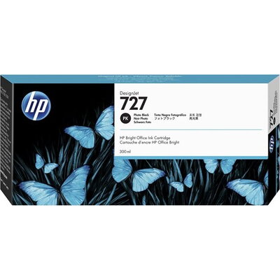 HP 727 300-ml Ink Cartridge Photo Black