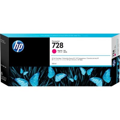 HP 728 original 300-ml Magenta Ink cartridge F9K16A