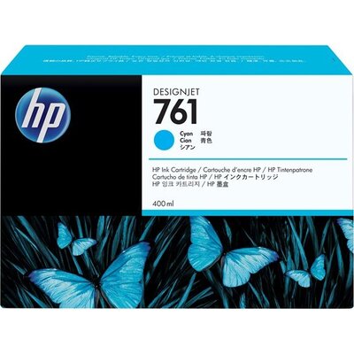 HP 761 original Ink cartridge CM994A cyan standard capacity 400ml 1-pack