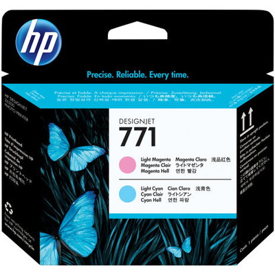 HP 771 original printhead CE019A light magenta and light cyan standard capacity 1-pack