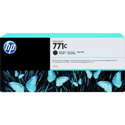 HP 771C original Ink cartridge B6Y07A matte black standard capacity 775ml 1-pack