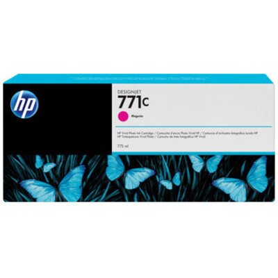 HP 771C original Ink cartridge B6Y09A magenta standard capacity 775ml 1-pack