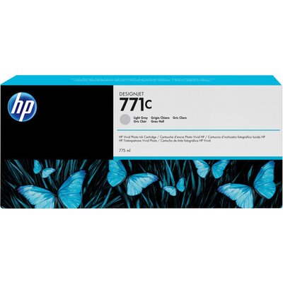 HP 771C original Ink cartridge B6Y14A light grey standard capacity 775ml 1-pack