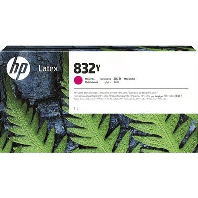 HP 832Y 1L Magenta Latex Ink Cartridge