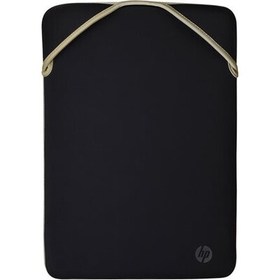 HP Protective Reversible 14inch Black/Gold Laptop Sleeve
