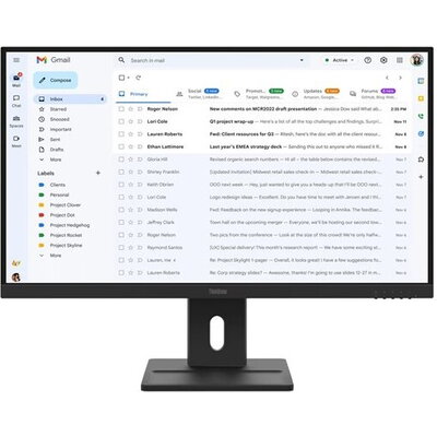 LENOVO ThinkVision E27-40 27inch IPS 16:9 1920x1080 100Hz 350cd/m2 1500:1 4ms 1xHDMI 1.4 1xDP 1.2 99 sRGB 2Wx2 3Y