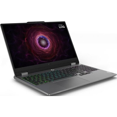 LENOVO LOQ AMD Ryzen 7 7445HS 15.6inch FHD 144Hz 16GB DDR5 512GB PCIe RTX3050 6GB NoOS Luna Grey 3y