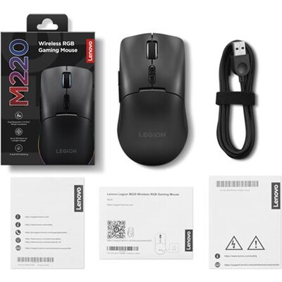 LENOVO Legion M220 Wireless RGB Gaming Mouse Eclipse Black