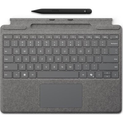 MICROSOFT Surface Pro9/10 Typecover with Slim Pen COMM platinum Netherlands