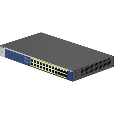 NETGEAR 24PT GIGE UNMNGED SWTCH W/ POE++