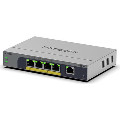 NETGEAR 5PT GB PLUS Switch W/ POE+ GS105EP