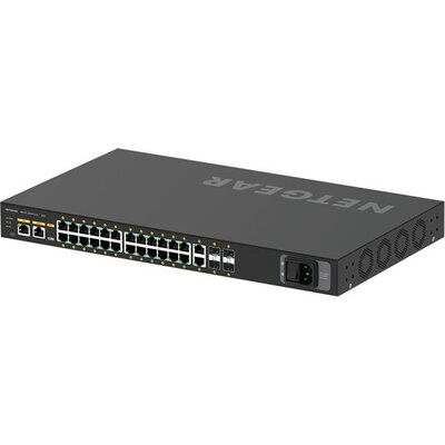 NETGEAR AV Line M4250-26G4F-PoE+ 24x1G PoE+ 300W 2x1G and 4xSFP Managed Switch