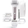 Епилатор Panasonic ES-EL7A-S503, Wet & Dry, Cordless, 60 пинсети, Двойни дискове, Гъвкава и въртяща се глава на 90°, 3 скоро