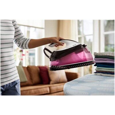 PHILIPS System iron PerfectCare Compact max.6.5 bar up to 400g steam boost 1.5l water tank pink