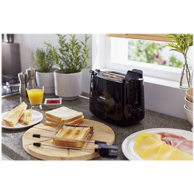 PHILIPS Viva Collection Toaster black