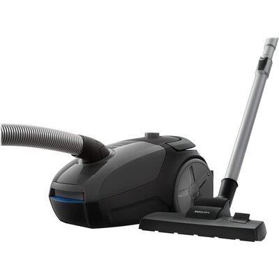 Philips PowerGo Vacuum cleaner with bag, anti-allergy filter retains 99.9 of the particles - ECARF certified, blue