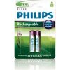 Philips Rechargeable презареждаща батерия LR03 AAA, 800 mAh, 2-blister (HR03), for CORDLES PHONE