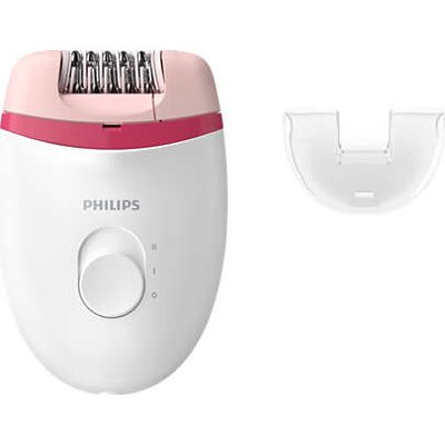 Philips Компактен епилатор с кабел Satinelle Essential за крака и чувствителни зони, + 1 аксесоар