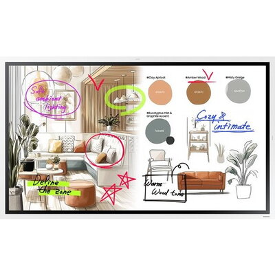 SAMSUNG FLIP 5 PRO WM55FX 55inch Tactile Infrared 20p UHD 3840x2160 16:9 350 without glass 16/7 from the mate SAMSUNG FLIP 5 PRO WM55FX 55inch Tactile Infrared 20p UHD 3840x2160 16:9 350 without glass 16/7 from the mate