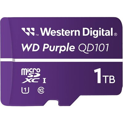 WD Purple 1TB Surveillance microSD XC Class - 10 UHS 1 WD Purple 1TB Surveillance microSD XC Class - 10 UHS 1
