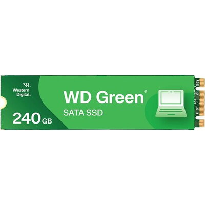 WD Green SATA 240GB Internal SSD Solid State Drive - SATA 6Gb/s M.2 2280 - WDS240G3G0B POWERED BY SANDISK WD Green SATA 240GB Internal SSD Solid State Drive - SATA 6Gb/s M.2 2280 - WDS240G3G0B POWERED BY SANDISK