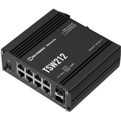 TELTONIKA NETWORKS TSW212 Layer2/L3 Managed Ethernet switch TELTONIKA NETWORKS TSW212 Layer2/L3 Managed Ethernet switch